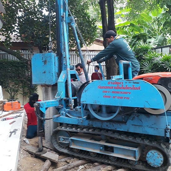 รับตอกเสาเข็มไมโครไพล์หน้า i 22 รับตอกเสาเข็มไมโครไพล์ i 22 